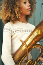 Load image into Gallery viewer, Looms Fair Isle Collection Boys Sweater - Taupe