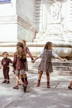 Load image into Gallery viewer, Coco Blanc Gingham Jumper - Burgundy