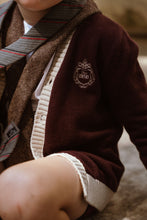 Load image into Gallery viewer, Coco Blanc Cardigan - Burgundy