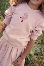 Load image into Gallery viewer, Mini Nod Umbrella Girls Sweatshirt - Pink