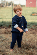 Load image into Gallery viewer, Mini Nod Boys Wool Blazer - Navy