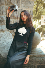 Load image into Gallery viewer, Urban Edge Ace Knit Sweater - Black