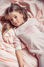 Load image into Gallery viewer, Coco Blanc Striped Pajamas - Pink