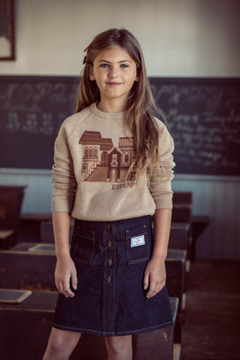 Coco Blanc Graphic Sweater