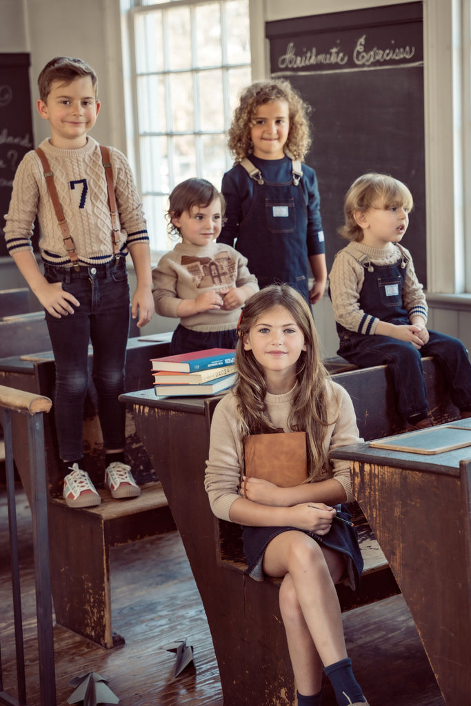 Coco Blanc Denim Jumper