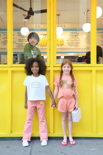 Rooie And Friends Aire T-shirt - Milk