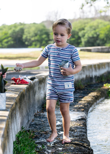 Lil Legs Boys Shorts - Multistripe