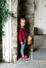 Load image into Gallery viewer, Lil Legs Knit Cardigan - Deep Red