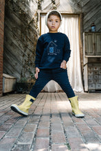 Load image into Gallery viewer, Lil Legs Boys Embroidered Sweatshirt - Navy