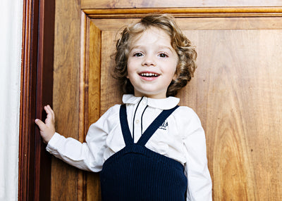 Lil Legs Toddler Boys Logo Shirt - Winter White