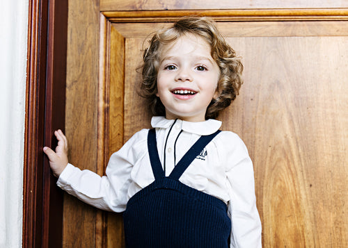 Lil Legs Toddler Boys Logo Shirt - Winter White
