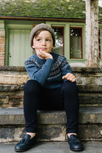 Load image into Gallery viewer, Lil Legs Heirloom Knit Boys Sweater - Dried Blue