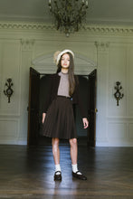 Load image into Gallery viewer, Lil Legs Fine Knit Cardigan - Chocolate Brown