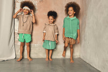 Load image into Gallery viewer, Booso Children's T-shirt - Welt Polo Tee Beige