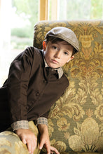 Load image into Gallery viewer, Lil Legs Home Garden Boys Single Breasted Blazer - Chocolate Brown