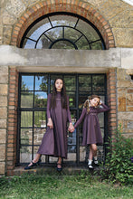 Load image into Gallery viewer, Lil Legs Embroidered Jumper And Mockneck Set - Vintage Purple
