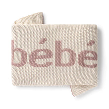 Load image into Gallery viewer, Domani Home Knit Bebe Blanket Pink