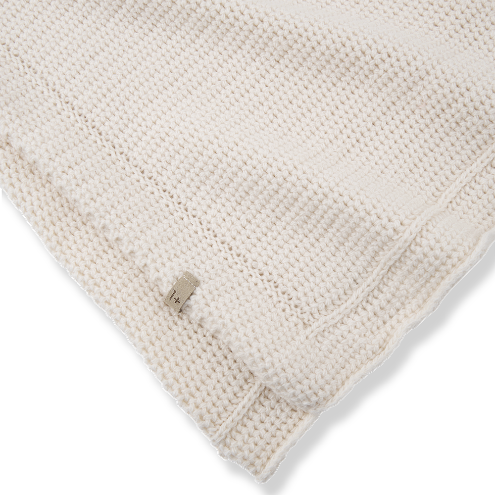 1+ in the Family Marinet Blanket - Ecru