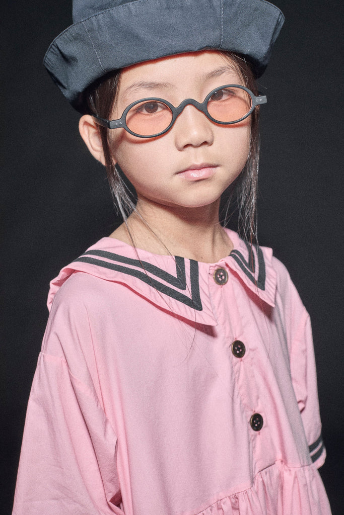 little creative factory pink dress Little Creative Factory Soft Pink Striped Dress in Pink and Cream for kids, children, and adults