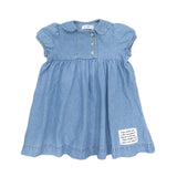 Nou Nelle Denim Label Short Sleeve Dress (runs small)