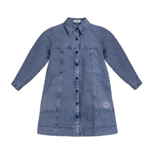 Load image into Gallery viewer, Nou Nelle Denim Shirt Dress (Long Sleeve)