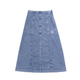 Nou Nelle Denim Maxi Skirt