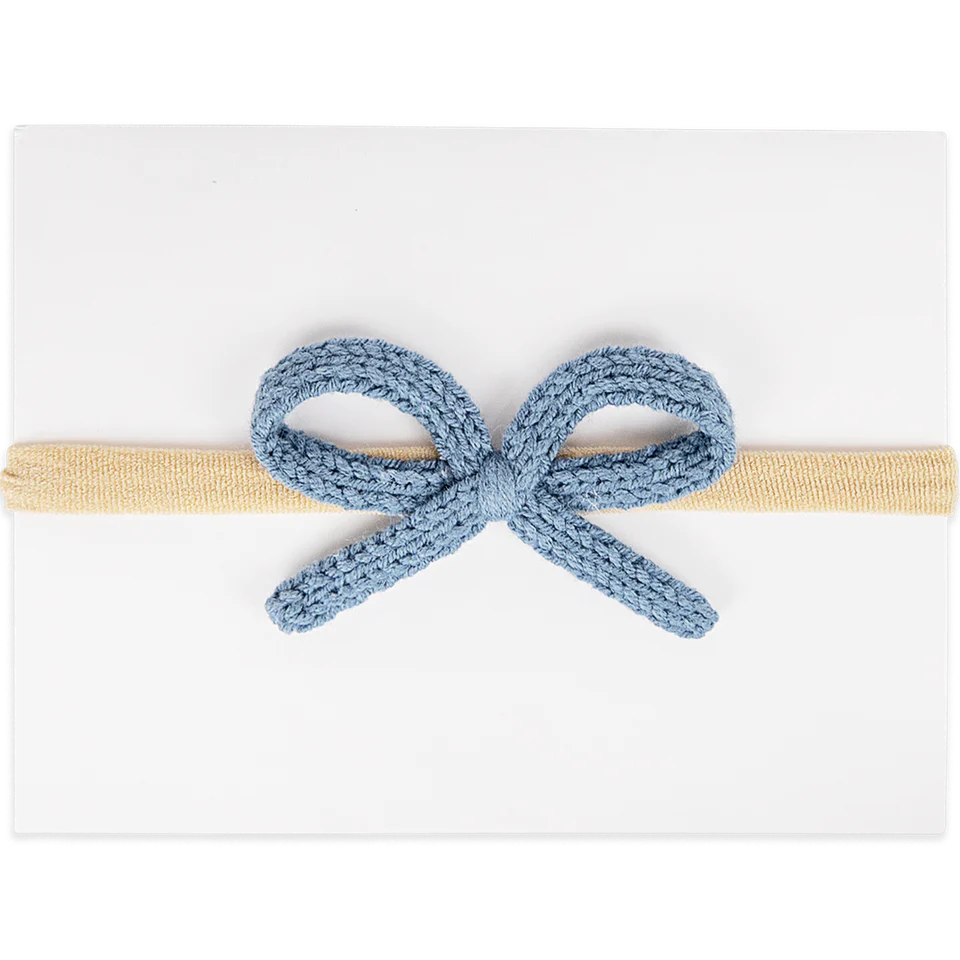 Adora Denim Crochet Headband