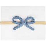 Adora Denim Crochet Headband