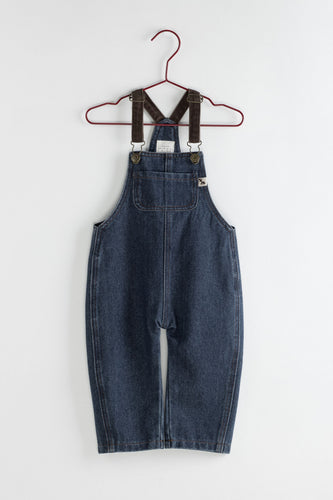 Please Mom Denim Barrel Overalls