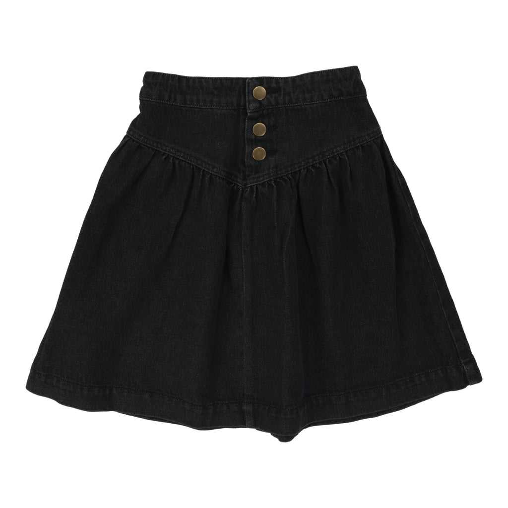Lil Legs Denim Skirt Black – Moonlight - Main Image