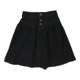 Lil Legs Denim Skirt - Black