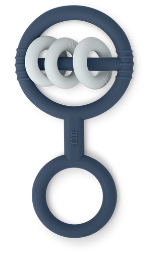 Adora Bebe Rattle Teether Denim