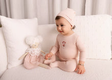 Load image into Gallery viewer, Mini Label Doll Footie And Hat - Pink