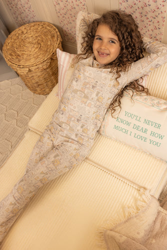 Bee & Dee Girls Dollhouse Print Loungewear