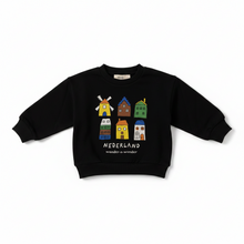 Load image into Gallery viewer, Wander &amp; Wonder Baby Nederland Sweatshirt - Black N Land