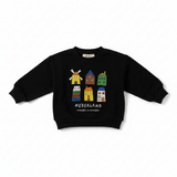 Wander & Wonder Baby Nederland Sweatshirt - Black N Land
