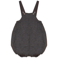 Load image into Gallery viewer, Calla Lili Boys Tweed Romper - Grey/Brown