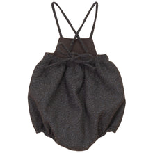 Load image into Gallery viewer, Calla Lili Girls Tweed Romper - Grey/Brown