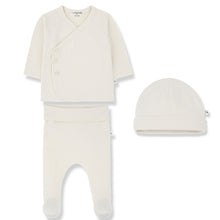 Load image into Gallery viewer, 1+ in the Family Elodie/May 2PC Set with Hat - Ecru