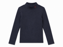 Load image into Gallery viewer, Madeline Girls Mockneck With Floral Design