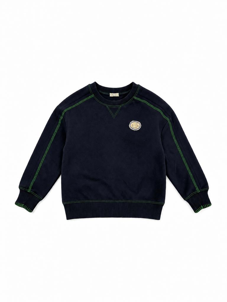 Madeline Boys Pocket Stitch Sweatshirt