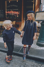 Load image into Gallery viewer, Madeline Girls Denim Pinafore