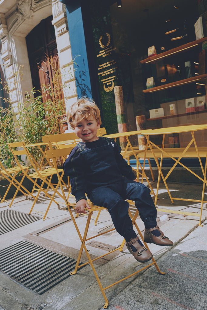 Madeline Boys Denim Overalls