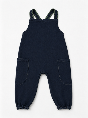 Madeline Boys Denim Overalls