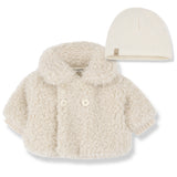 1+ in the Family Coat & Hat Set - Ecru