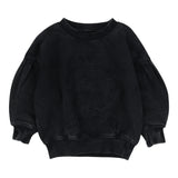 Lil Legs Emblem Sweatshirt - Black Wash