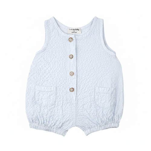 1+ In The Family Etolia Romper - Misty Blue