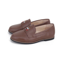 Load image into Gallery viewer, Camille Shoes Ecolier Coco Leather