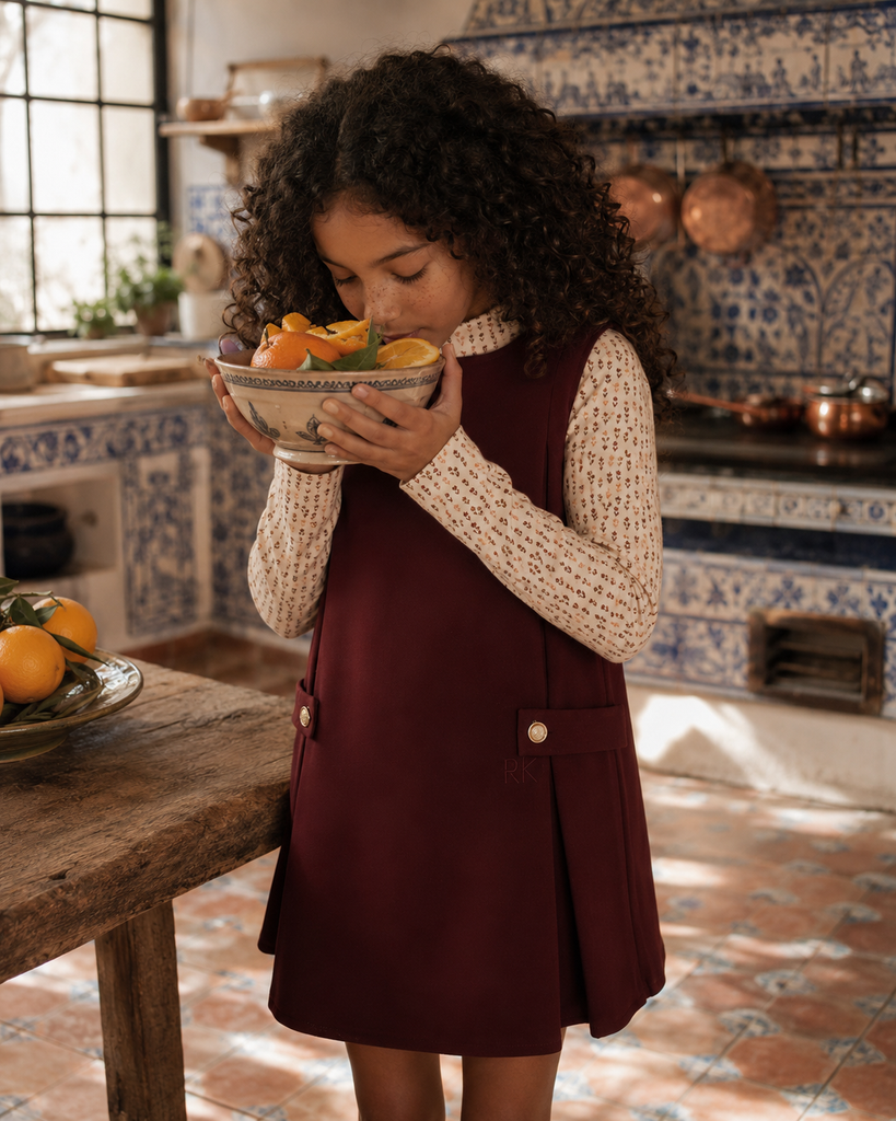 Retro Kid Emerson Printed Turtleneck - Floral