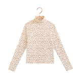 Retro Kid Emerson Printed Turtleneck - Floral